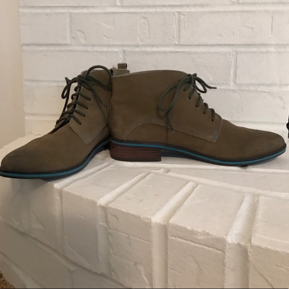 Seychelles suede brown/tan boots
